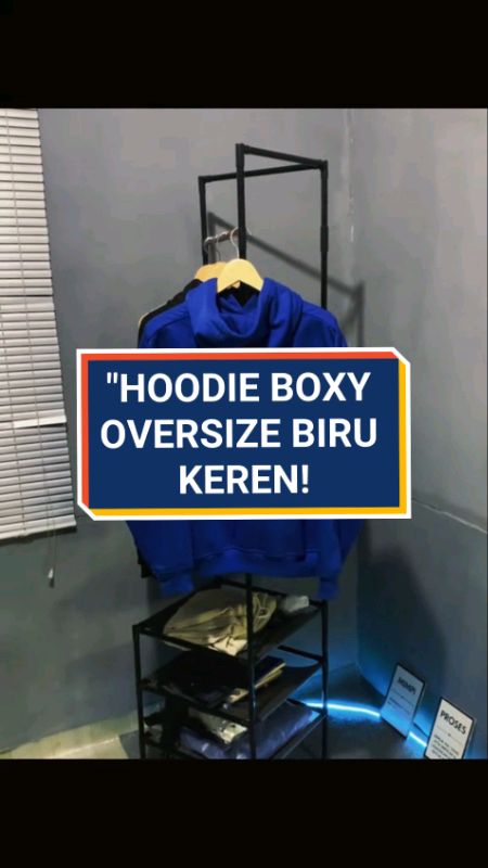 "HOODIE BOXY OVERSIZE BIRU KEREN! | Starboy Distro #Shopee #HoodieOversize #HoodieBoxy #StarboyDistro #HoodieBiru #RacunShopeeOutfit #RacunShopeeOOTD