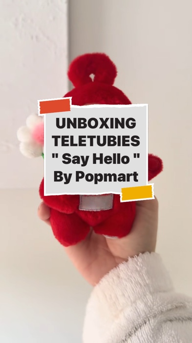 #popmartteletubbies #popmartteletubbiessayhello #popmart #unboxingpopmart