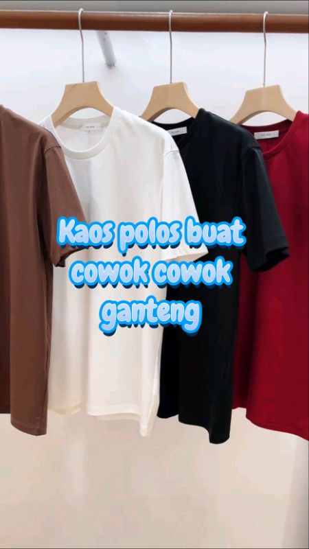 Kaos polos cowok ganteng #spillracunshoppe #ShopeeLook #SpillRacunShopee #shopeevideo #RacunShopee #RacunShopeeCheck #FashiondiShopee #fyp