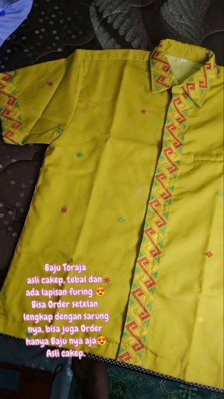 #BajuToraja#sarungtotaja#tebal#adalapisanfuring#aslibagusbangdt#todakakanmengecewakanmu😍#buruandiorderguys🥰