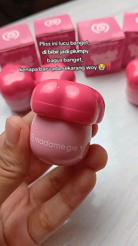 #madamegie #bloomingjellylippot #jellypotmadamegie #lipproduct