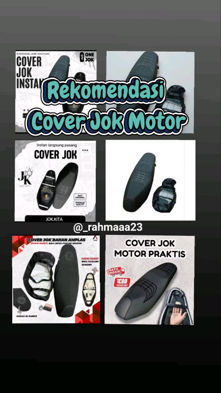 COVER JOK REKOMENDASI💗 #_rahmaaa23 #coverjokmotor #coverjok #affiliateshopee #masukberanda #RacunShopee #PromoNonStop #ViralDiShopeeVideo #cekoutseka