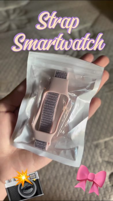 Aku ambil warna pink karena gemes. Dan murah jugaa, worth it #SpillRacunShopee #ShopeeBeautyHaul #smartwatchstrap #ViralDiShopeeVideo #danapelajar