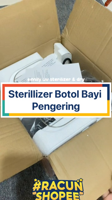 Sterillizer Botol Bayi Pengering#RacunShopee#GratisOngkirRP0#ViralDiShopeeVideo#shopeevideo#fyp#viral#ShopeeLook#ShopeeCOD#RacunShopee#shopeevideo