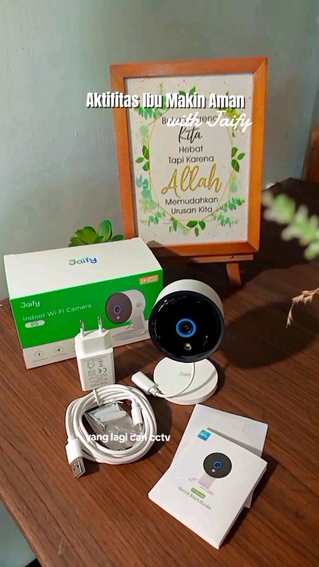 @jaifysmarthomeid #jaify #SecurewithJaify #cctvindoor #cctvjaify #ShopeeCOD #ShopeeVideoCreator #shopee