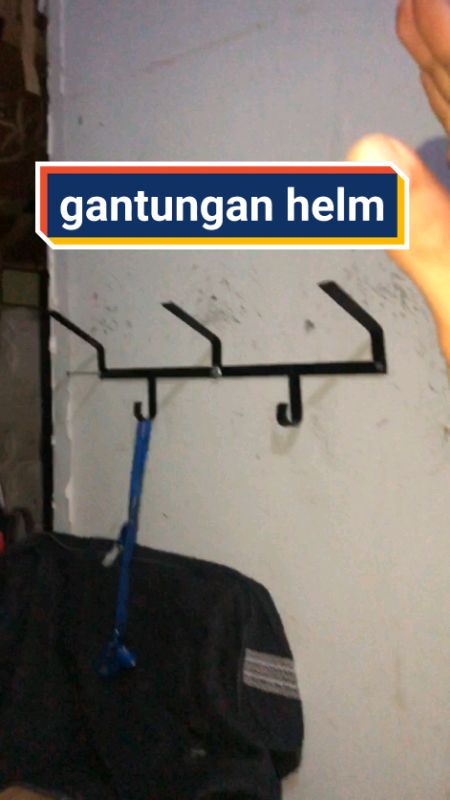 gantungan helm yang gk pelit bahan