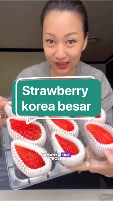 King strawberry korea #RacunShopee #GratisOngkirRP0 #shopeevideo #racunshopeemurah