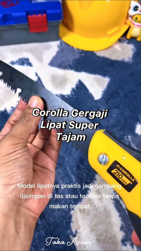Gergaji Lipat Super Tajam #corolla #gergaji #gergajilipat #gergajikayu #gergajimini #gergajiportabel #promoshopee #PromoNonStop #urwahalbariqi