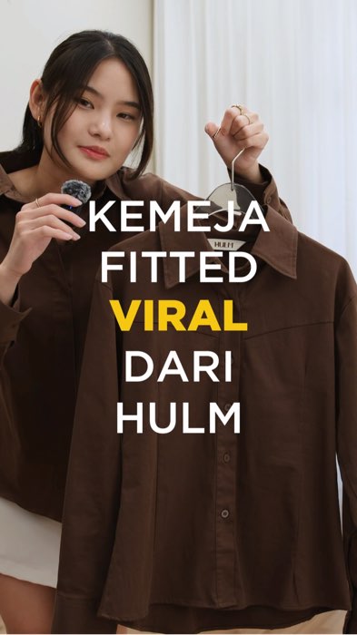 Kemeja fitted yang viral 😍👌🏻 #kemejawanita #atasanwanita #bukberoutfit #ramadan2026 #fittedshirt #kemejafitbody