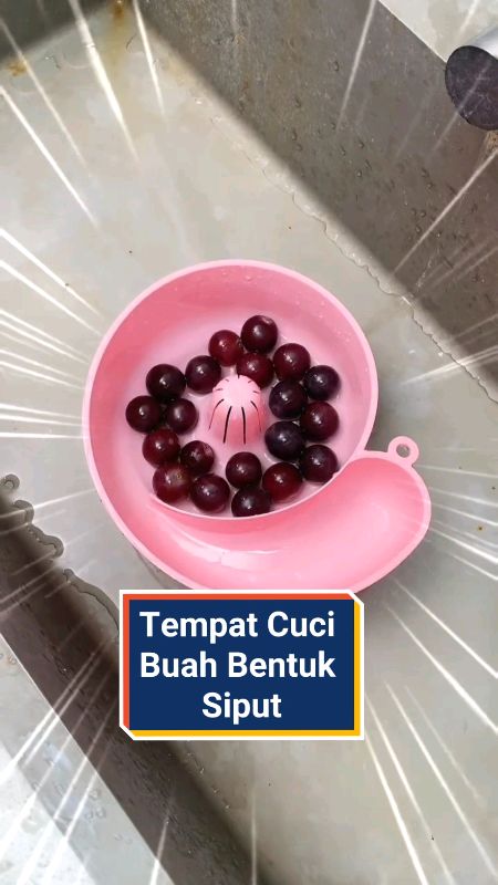 Tempat Cuci Buah Bentuk Siput #Shopee #RacunShopee  #ViralDiShopeeVideo  #Cashback40RB  #Cashback50Persen
