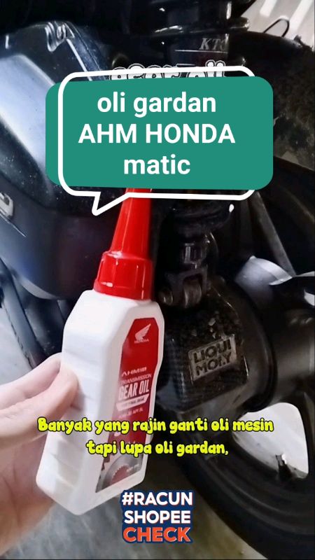 Oli Gardan transmission gear oil##RacunShopeeCheck #shopeevideo #GratisOngkirRP0 #OliGardanMatic #gearoilhonda #honda