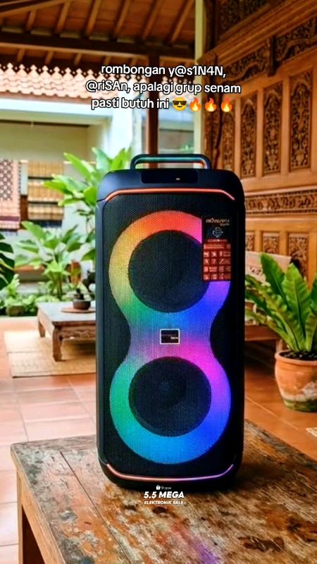 #ViralDiShopeeVideo #speakerkaraoke #speakersubwoofer #speakerkaraokeportable #speakerportablemurah #speakeradvance #advance