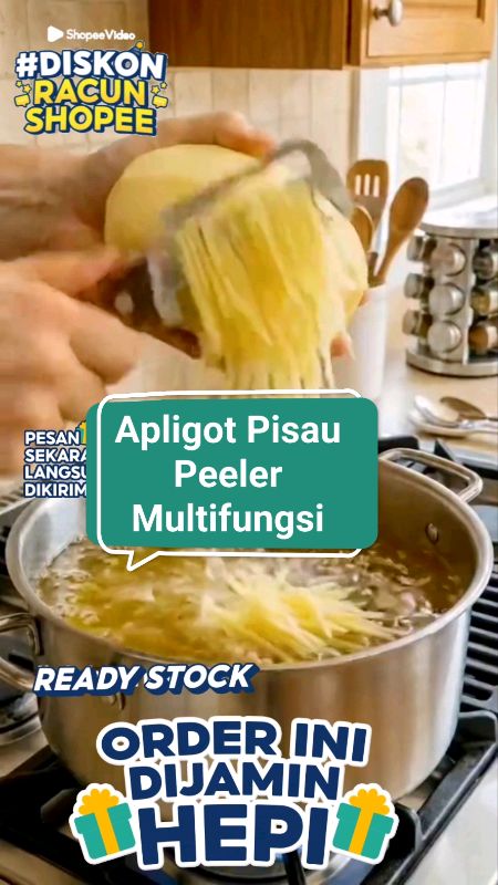 Apligot Peeler Multifungsi ♥️#RacunShopee #RacunShopeeCheck #ShopeeVideoCreator #videoshopee #RacunShopeeUnik #ViralDiShopeeVideo #DiskonRacunShopee #