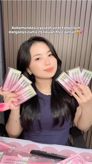 Eyelash viral harganya murah😍💕 #eyelash #eyelashextensions #bulumatapalsu #bulumatatanpalem #inven #fyp #shopeevideo #ShopeeCOD