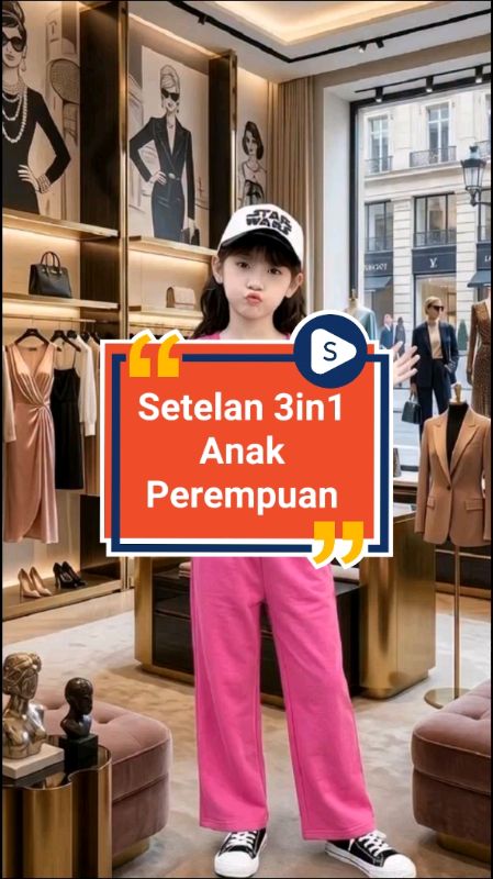 #Setelan3in1#SetelanAnakPerempuan#SetelanonesetCroptopSetCelana#SpillBawaBerkah #DiskonRacunShopee #RacunShopeeCantik #ViralDiShopeeVideo