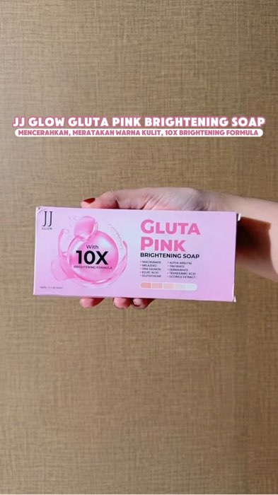 #jjglow #glutapink #sabunmuka #sabunbatang