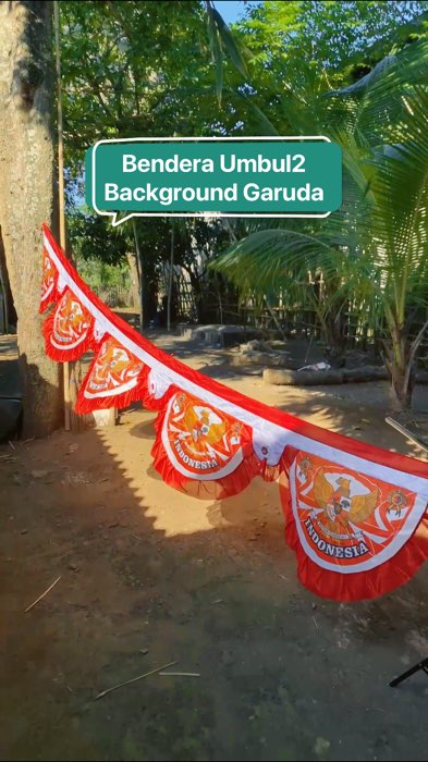 #benderabackground #benderabackgroundgaruda #benderaumbulumbul #GratisOngkirRP0