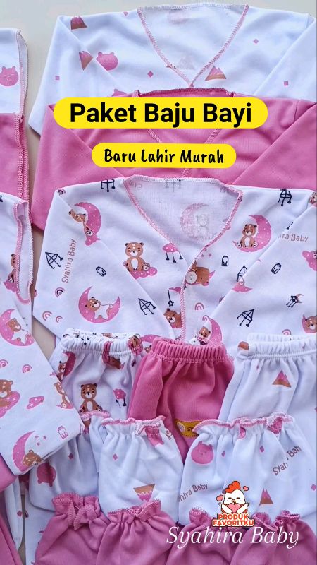 Paket Baju bayi baru lahir lengkap dan murah #bajubayibarulahir #paketbrojolmurah #paketlahiranbayi #setelannewborn