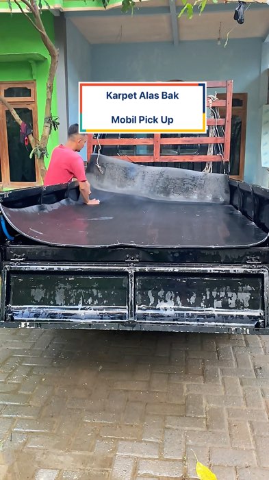 Dalam video menggunakan ukuran 12mm #karpetbakpickup #karpetbakmobil #karpetalasbakmobil #karpetspons #karpetserbaguna