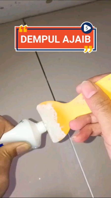 dempul tembok ajaib #dempultembok #dempulajaib #dempulinstan #dempuldinding