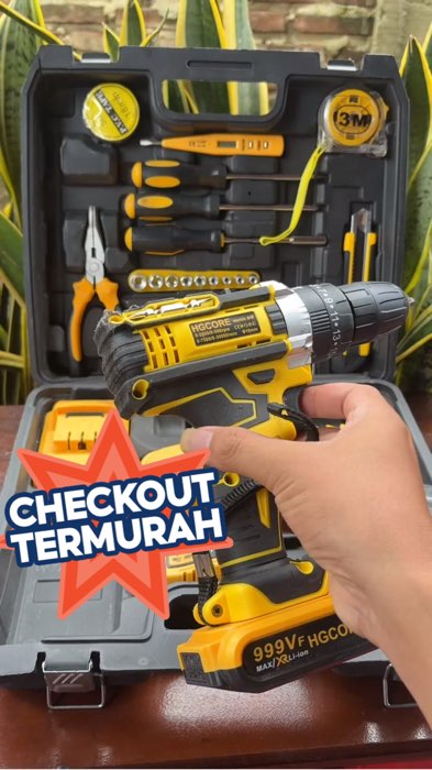 Bor Batrai Paket Lengkap #ViralDiShopeVideo #RacunShopee #PromoNonStop #ShopeeCOD #GratisOngkirRP0