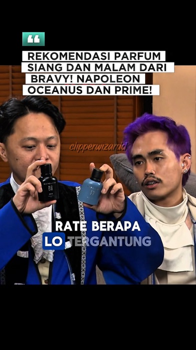 NAPOLEON PRIME DAN OCEANUS APRROVED BY BRAVY DAN ALOY! PARFUM UNTUK SIANG DAN MALAM! #napoleonperfume #marapthon #bravysonvconk #aloy #napoleon #ybrap