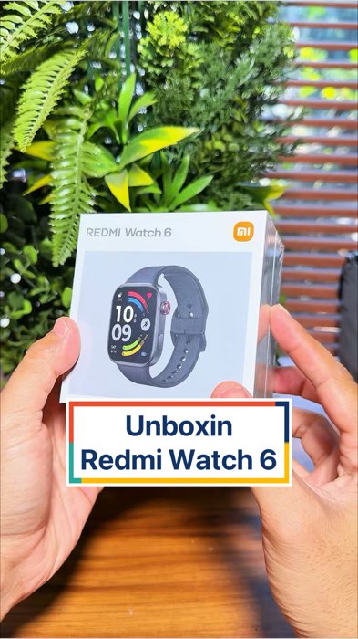 unboxing redmi watch 6 #redmiwatch6 #smartwatch #shopeevideo #ShopeeLook #ShopeeCOD #xiaomi #redmi #Diskon50Persen #Diskon40RB