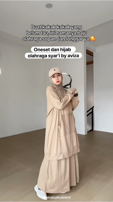 Kasih info aja, kalau ada baju olahraga yg sopan dan longgar tetep kalcer #bajuolahraga #outfitolahraga #RacunShopee #onesetsyari #olahragaoutfit