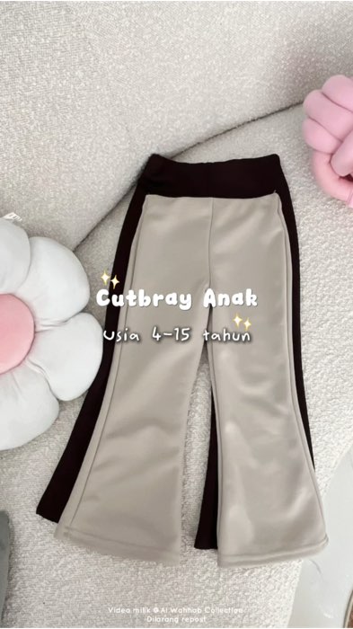 Yuk samaan sama anaknya~ #cutbrayanak#celanaanak #coupleanakibu #coupleanakdanibu #ootdanak #ootdanakperempuan #GratisOngkirRP0 #PromoNonStop #spill