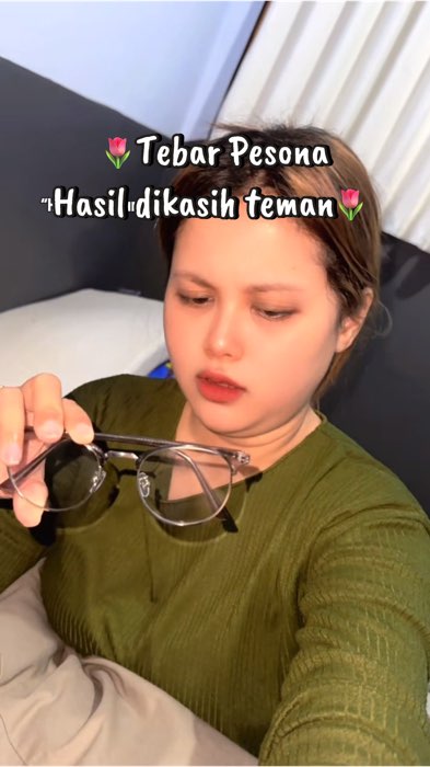 Tebar Pesona hasil dikasih teman👓 #shopeevideo #kacamatamurah #photocromic #RacunShopeeCheck
