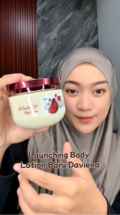 Launching Body Lotion Daviena Skincare AA Bericos #bodylotiondaviena #davienaskincare #hbdostingdaviena #davienabodylotion