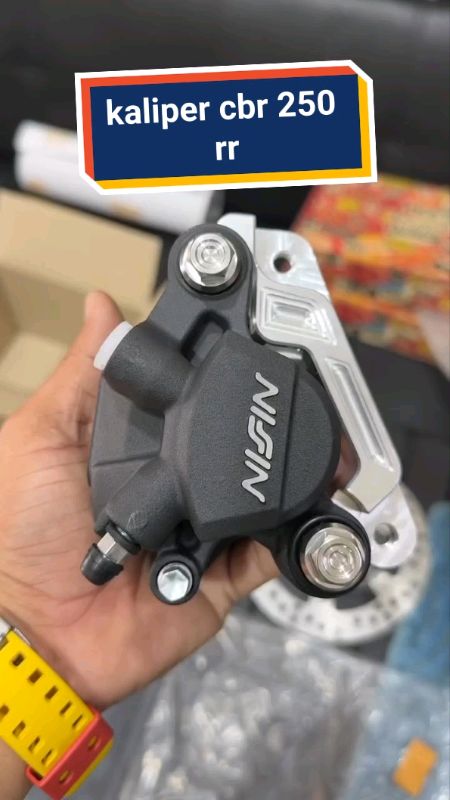kaliper cbr 250 rr #kalipercbr250rr #modifikasimotor #otomotif_indonesia #kalipernissin #nisinsamurai #shopeevideo #RacunShopee #variasimotor