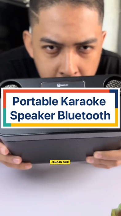 Portable Karaoke Speaker Bluetooth#RacunShopee#GratisOngkirRP0#ViralDiShopeeVideo#shopeevideo#fyp#viral#ShopeeLook#ShopeeCOD#RacunShopee#shopeevideo