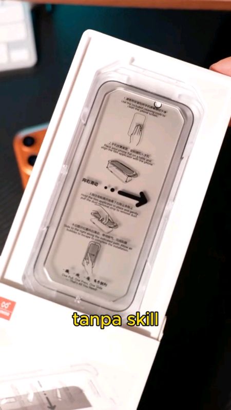 Ini Dia Tempered glass Premium dengan pemasangan mudah #temperedglass #PromoNonStop #GratisOngkirRP0 #SpillBawaBerkah
