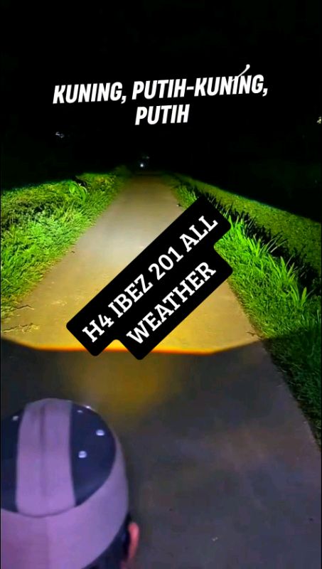 Ibez 201 all weather, lampu H4 All weather bergaransi. #ibez #ibez201 #ibez201soketh4 #biledH4 #lampuh4