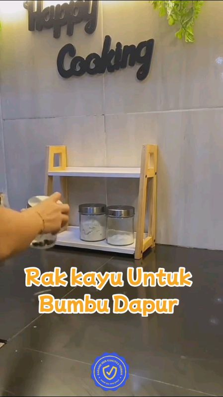 #rakbumbukayu2susun #rakbumbudapurkayujatifreetoples #ShopeeLook #RacunShopeeCheck #TermurahDiShopee #raktopleskayu