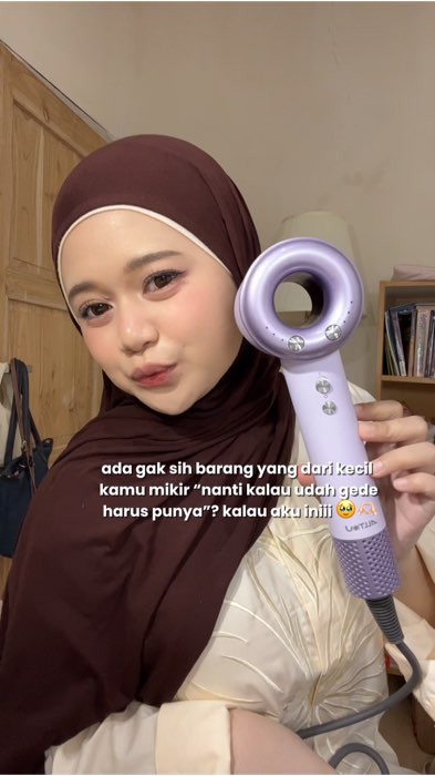 warnanya soft gitu lucukkk🥹🫶🏻 #hairdryer #alltou #fyp