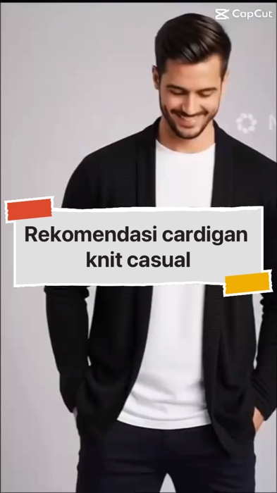 Cardigan Wafle Knit Lengan Panjang Slim Fit Atasan Rajut Pria Pakaian Casual#ViralDiShopeeVideo #RacunShopeeCheck #OOTDFashionShopee #GratisOngkirRP0