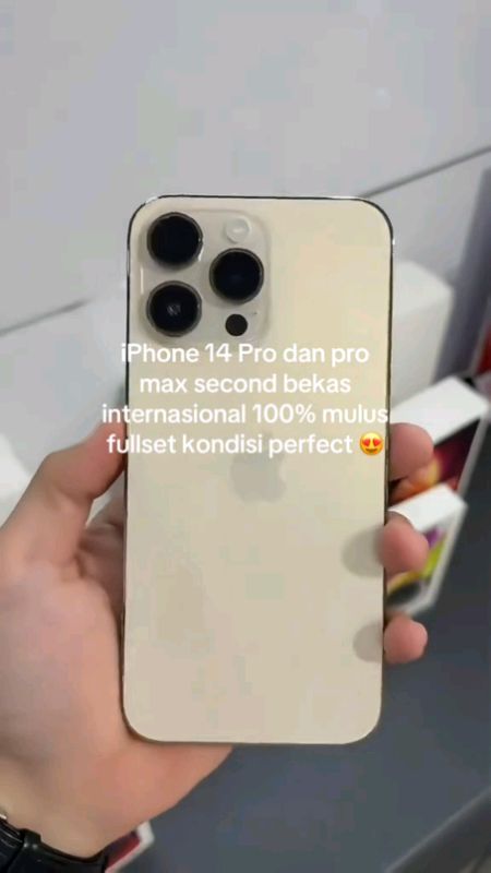 iphone 14 pro dan 14 pro max ex ibox dan ex inter #iphonesecond #iphone14promax #iphoneibox #shopeevideo #RacunShopee #fyp