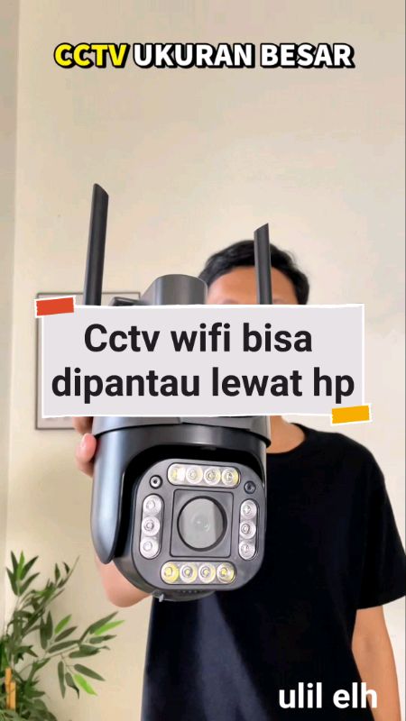 CCTV wifi bisa dipantau lewat HP aja, CCTV V380 Pro #cctv #cctvwifi #cctvkamera #cctvwifioutdoor