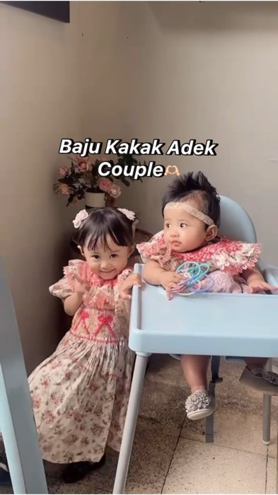 #bajuanak #smockeddress #bajucoupleadikkakak...