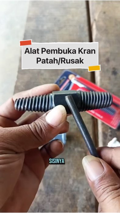 Alat pembuka kran patah #RacunShopee #ViralDiShopeeVideo #GakNyeselBeliIni #PromoNonStop #ShopeeCOD