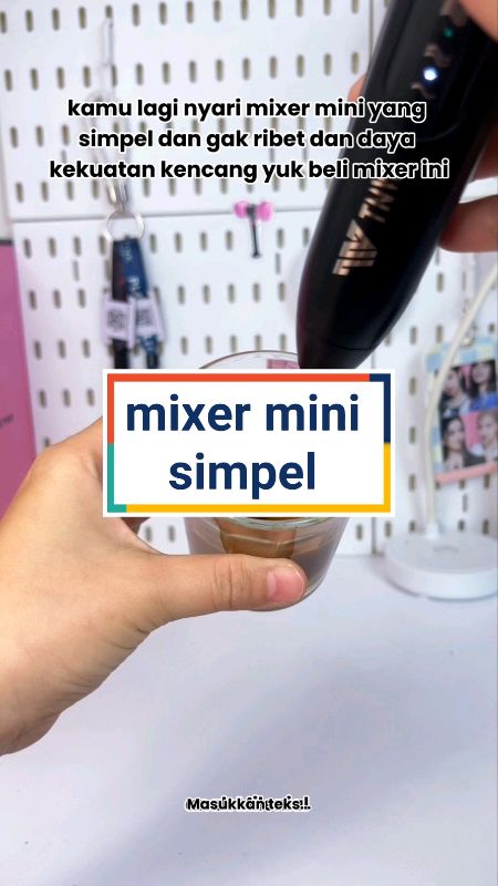 mixer mini dan gak ribet #mixermini #mixermurah #mixerminiportable #mixerminielektrik #RacunShopee #SpillRacunShopee #shopeevideo #SpillBawaBerkah