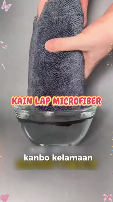 Kain Lap Microfiber Mobil #RacunShopee #ViralDiShopeeVideo #SpillRacunShopee