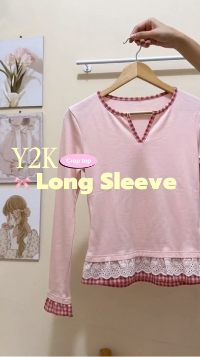 Kaos lengan panjang wanita #OOTDFashionShopee #ViralDiShopeeVideo #PromoNonStop #Diskon50Persen #RacunShopeeCheck