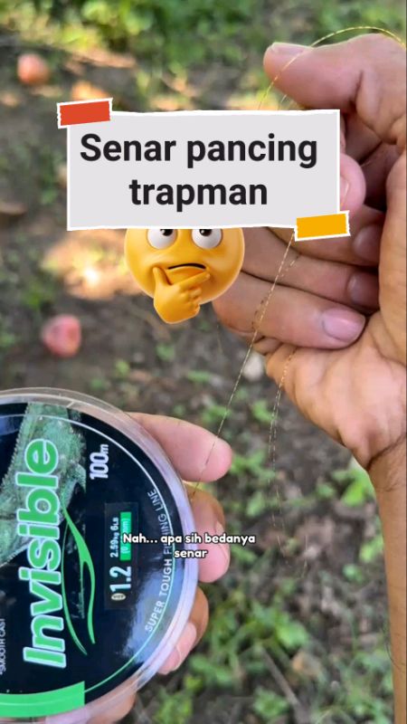 Senar pancing trapman #senarpancing #senarpancingtrapman #senarbunglon #GakNyeselBeliIn #SpillBawaBerkah #RacunShopee