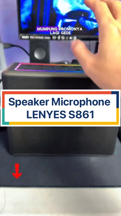 Speaker Microphone LENYES S861#RacunShopee#GratisOngkirRP0#ViralDiShopeeVideo#shopeevideo#fyp#viral#ShopeeLook#ShopeeCOD#RacunShopee#shopeevideo#fyp