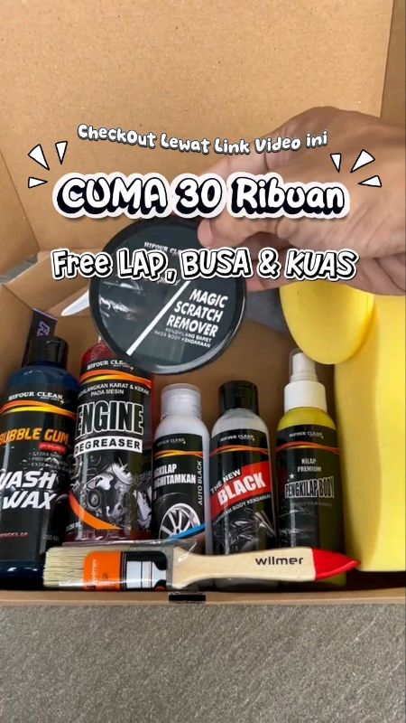 Sabun Pencuci HIFOUR CLEAN #hifourclean #sabunviral #pengkilapmotor #komponajaib