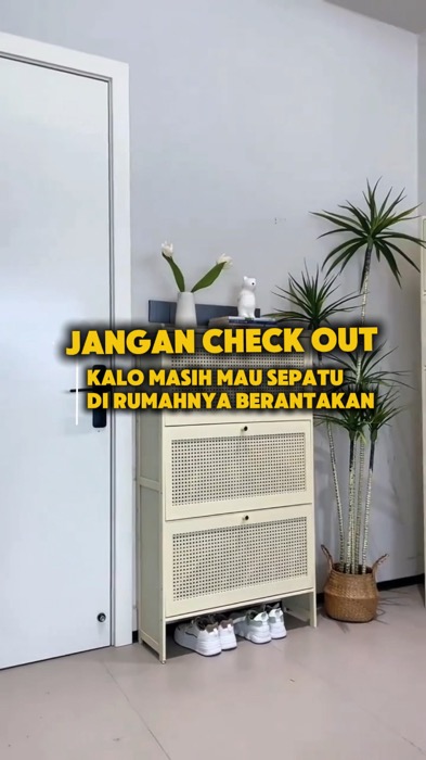 #lemarisepatuaesthetik #lemarisepatuantimakantempat #lemasisepaturotan #lemarisepatumodelbukaan