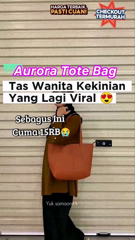 Tas Murah Kekinian😍#auroratotebag#taswanita#totebag#tasselempang#tasselempangwanita#tas#taswanitamurah#GratisOngkirRP0#Diskon50Persen#RacunShopee#fyp